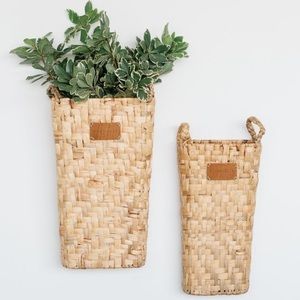 Magnolia Home Hanging Wicker Baskets